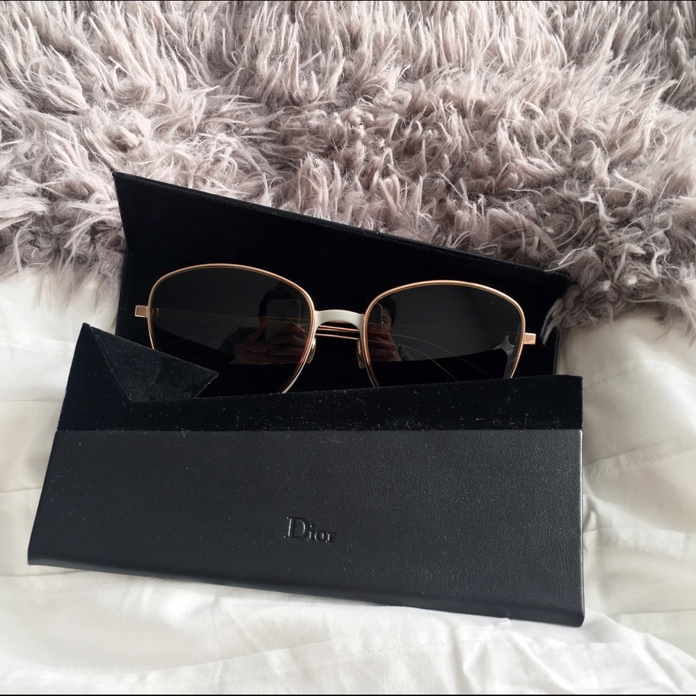 Dior gold frame Ultra sunglasses - Picture 1 of 5